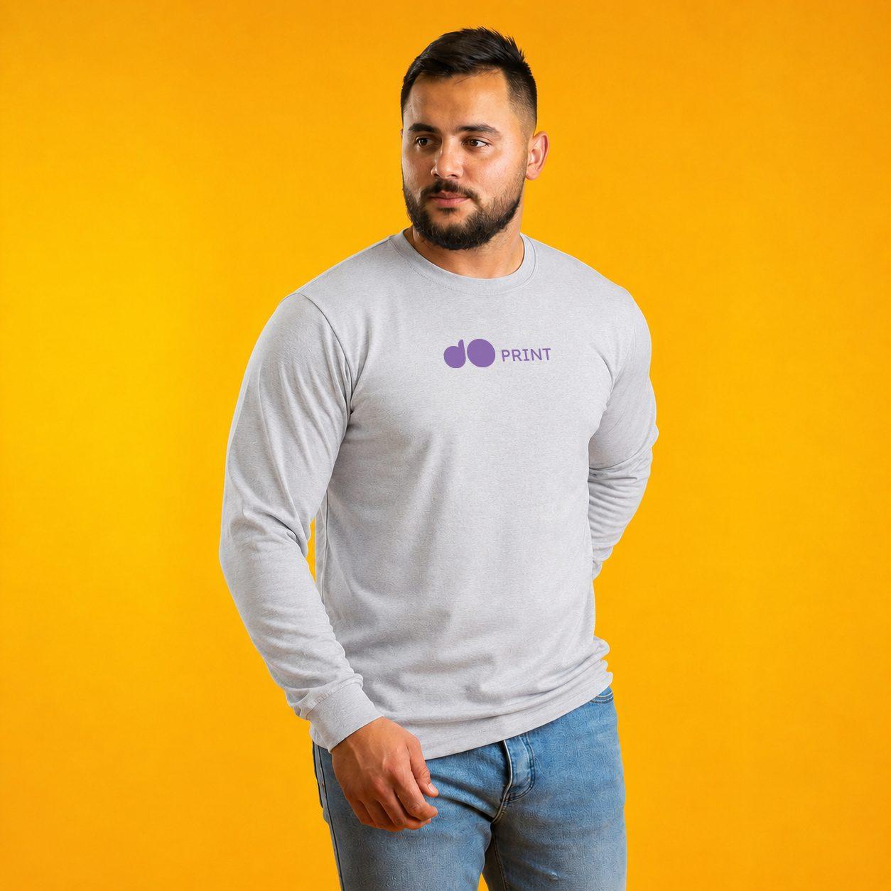 Long Sleeve Cotton T-Shirt